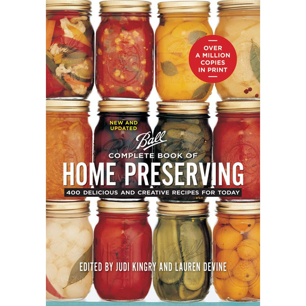 The hugely bestselling Ball Complete Book of Home Preserving has been broadly updated to reflect changes over the last 15 years with new recipes and larger sections on low sugar and fermentation. The book includes 400 innovative recipes for salsas, savory sauces, pickles, chutneys, relishes and of course, jams, jellies, and fruit spreads. The book includes comprehensive directions on safe canning and preserving methods plus lists of required equipment and utensils. Specific instructions for first-timers and handy tips for the experienced make this book a valuable addition to any kitchen library.