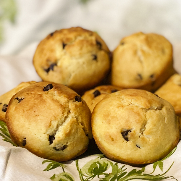 Chocolate Chip Muffins, muffins, quick bread mix, recipe, easy to make