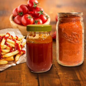 ketchup, catsup, powdered tomato, ketchup recipe