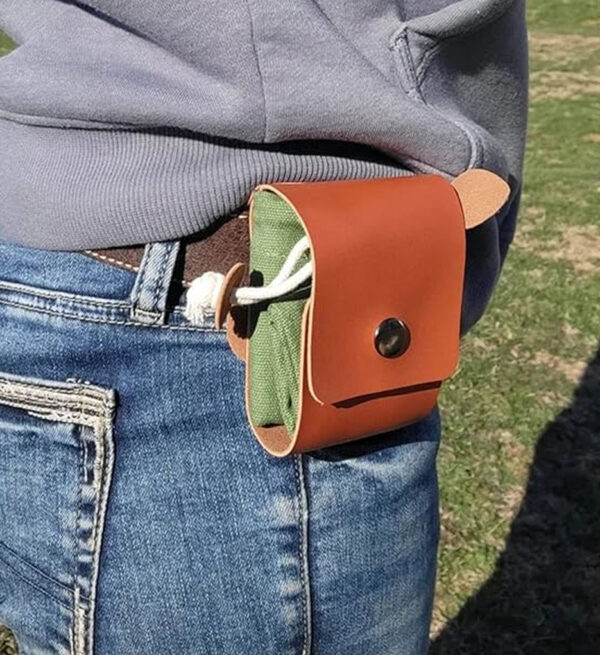 foraging bag, foldup pouch, belt pouch