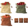 foraging bag, foldup pouch, belt pouch