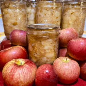 Apple pie filling, homemade, pie filling, apple pie, apple, water bath canning