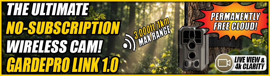 GardePro, trail camera, trail cam, link 1.0, r3 pro camera